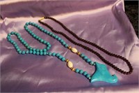 GLASS BEAD NECKLACES