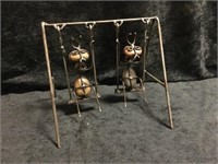 Metal Art Ants on Swing