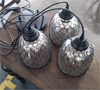 3 light fixture pendant style lamp