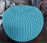 Decorative poof accent ottoman