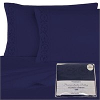 Presidential Collection Blue King Sheet Set