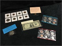 Foreign Coins, Old Silver Certificate, Bureau of