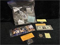 Coin Tubes, Basketball Trading Cards, Scarce Bar
