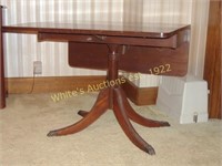 antique drop leaf dinning table