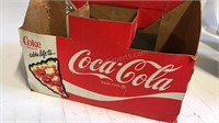 Coca-Cola 6pk. Carton with Pizza and Ham Picture