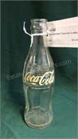 Coca Cola Bottle "Coca-Cola" in white letters