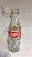 Coca Cola Bottle Germany, With Paper Logo & Info