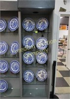 BUFFALO CHINA, BLUE WILLOW, BLUE PLATE SPECIAL LOT