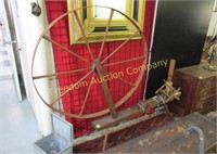 LATE 1700'S SPINNING WHEEL