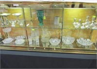 GROUPING OF CUT GLASS, SOME BRILLIANT PERIOD