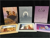3 Packets of Disney Exclusive Commemorative Lithos