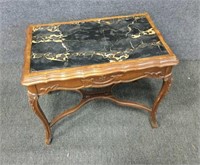 Small Marble Top End Table