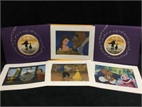 10 Packets of Beauty and The Beast Lithographs
