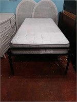 Beautiful twin mattress with frame