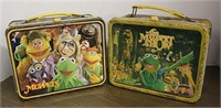MUPPETS METAL LUNCH BOXES (LOT OF 2)