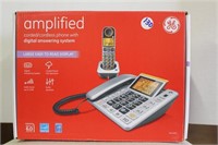 GE AMPLIFIED PHONE & CORDLESS PHONE