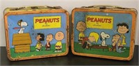 PEANUTS METAL LUNCH BOXES (LOT OF 2)