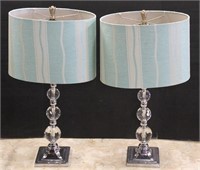 PAIR OF NICE LAMPS WITH SHADES