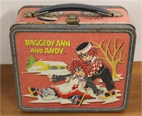 RAGGEDY ANN & ANDY METAL LUNCH BOX