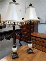 2PC DECORATIVE LAMP LOT