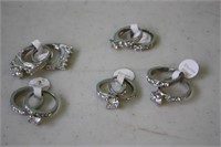 10 Various Size Rings