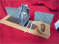 Miter box saw