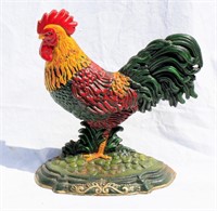 Cast Iron Chicken Door Stop