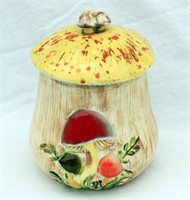 Vintage Arnels Mushroom Cookie Jar Cannister