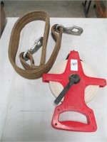 TOW STRAP & MEASURING TAPE
