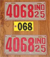 IN 1925 restored 4-digit pair