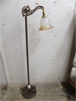 CLAW FOOTED BRIDGE LAMP 57"T