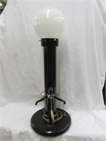 ART DECO STYLE NUDE LAMP 23"T