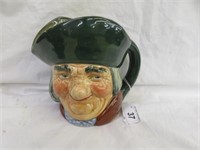 ROYAL DOULTON TOBY MUG-JOBY PHILPOLS 6.5"T