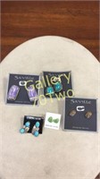 Selection of Sterling turquoise and Gemstone