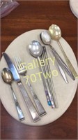 Selection of flatware pieces-some Sterling-brands
