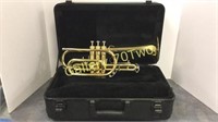 King #603  marked 229467 Trumpet with carrying