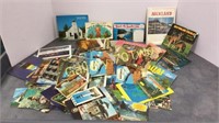 Large selection of vintage postcards