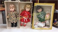 Vintage Effanbee Dolls 1675, 1681, and 1621 in