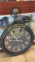 Large Pottery Barn wall clock approximately 39