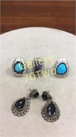 Selection of .925 Gemstone and Turquoise rings