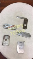 Selection of vintage cigar cutters-includes
