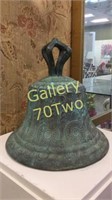Solid bronze Spanish Ship Bell Dated 1817