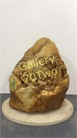 Large highly carved Oriental stone approximately