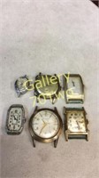 Selection of Vintage watch faces-includes