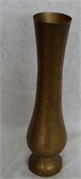 16" Tall Vintage Brass Vase
