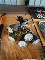 6 adjustable LED stake lights