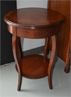 Bombay Round Accent Table 18"w x 25"t