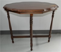 Bass Wood Accent / Hall Table 30"l x 19"w x 28"h