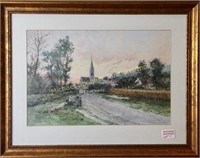 GEORGES GASSIES - WATERCOLOUR