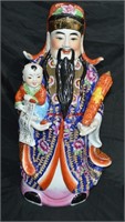 Vtg Shou Statue - Chinese God - Longevity -25"h